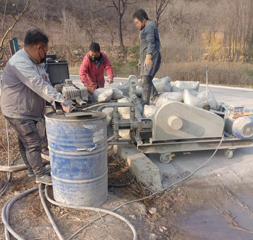 舒兰路面下沉注浆